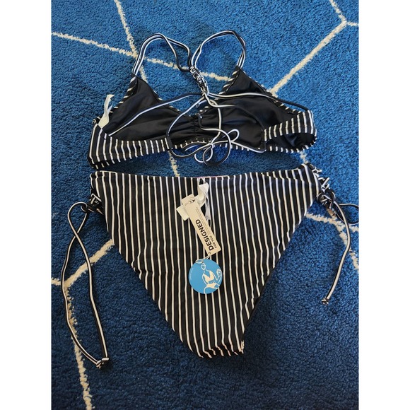 Nwt Cupshe Womens 2 Piece Reversible bottoms Bikini Xxl - Picture 2 of 11